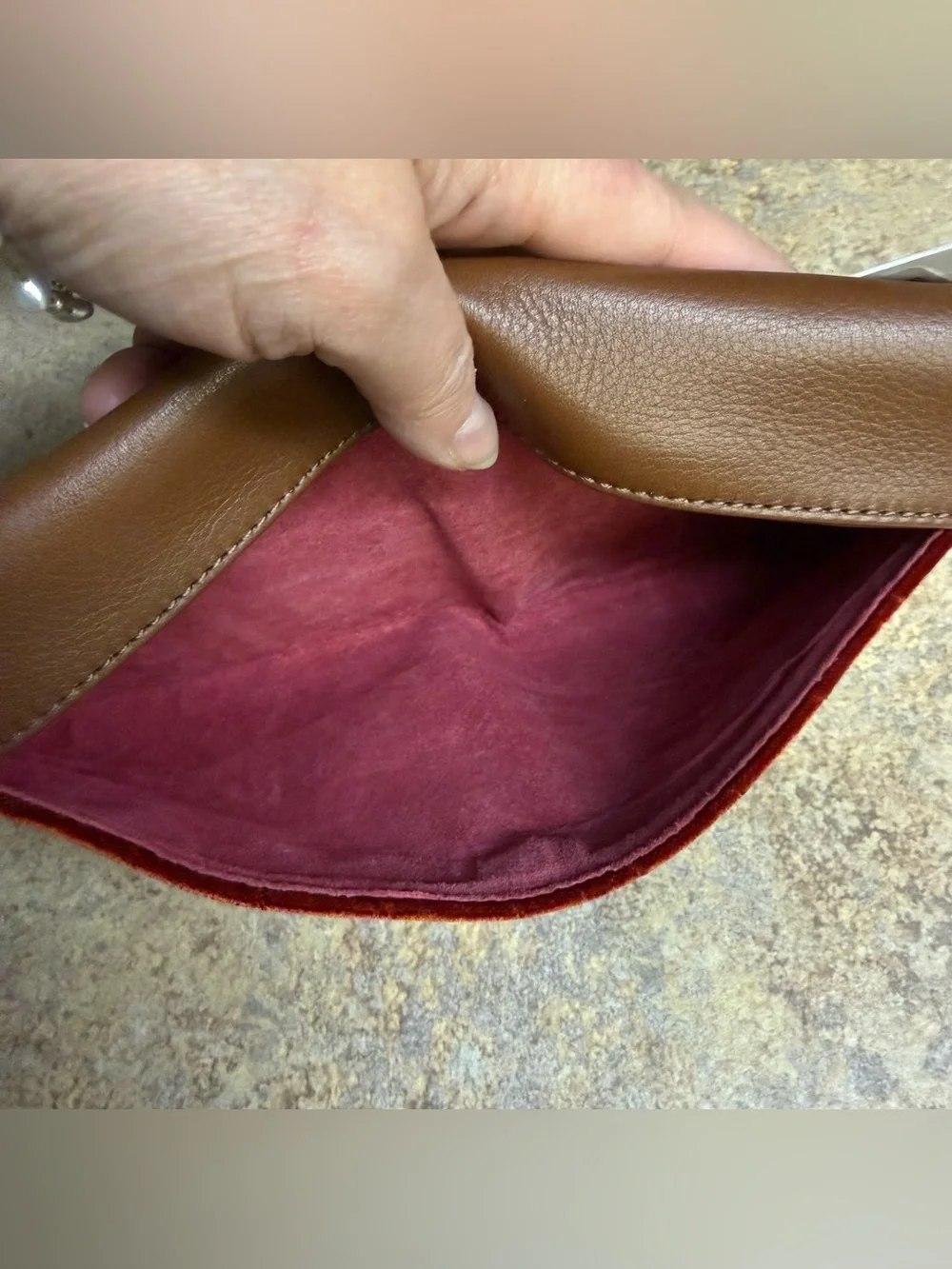 NWT Hammitt Monarch Velvet purse